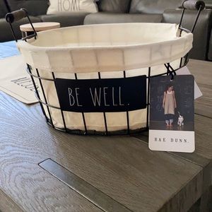 Rae Dunn ‘Be Well’ basket
